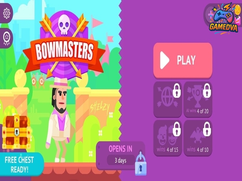 So Sanh Ban Goc Va Ban Hack Bowmasters