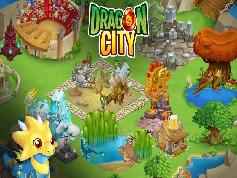 So Sanh Phien Ban Dragon City Goc Va Mod Apk