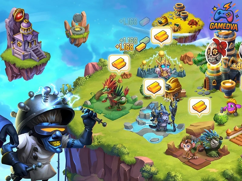 Tu Do Xay Dung Doi Hinh Manh Khi Choi Monster Legends Hack