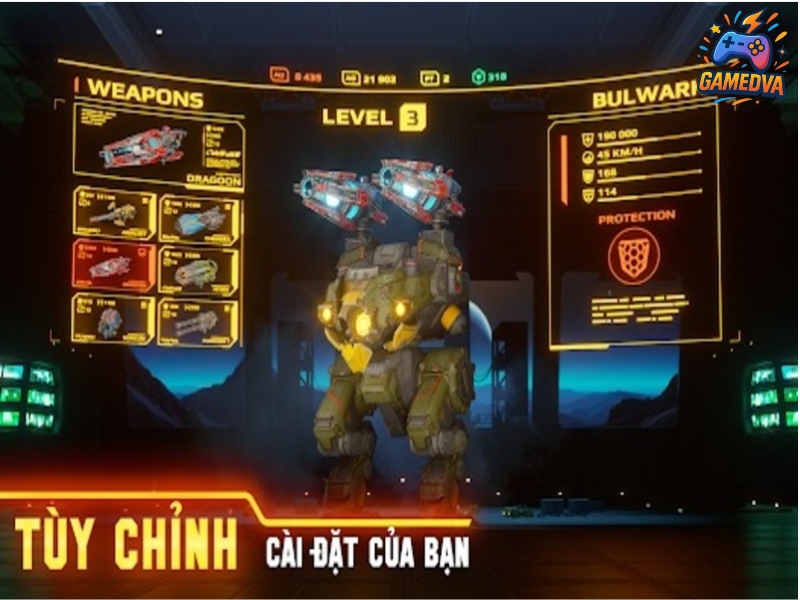 Gameplay Thu Vi Cua Hack War Robots