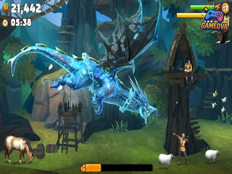 Tải Hack Hungry Dragon (Vô Hạn Tiền, Menu, 1 Hit) V5.5 Huong Dan Cai Dat Hack Hungry Dragon