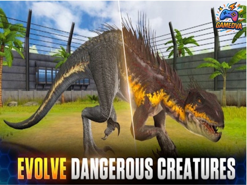 So Sanh Ban Goc Va Ban Hack Jurassic World