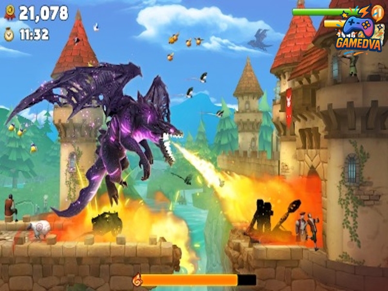 Tải Hack Hungry Dragon (Vô Hạn Tiền, Menu, 1 Hit) V5.5 Tinh Nang Noi Bat Cua Hack Hungry Dragon