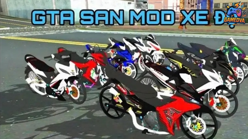 Gioi Thieu Tong Quan Ve GTA San Mod Xe Do
