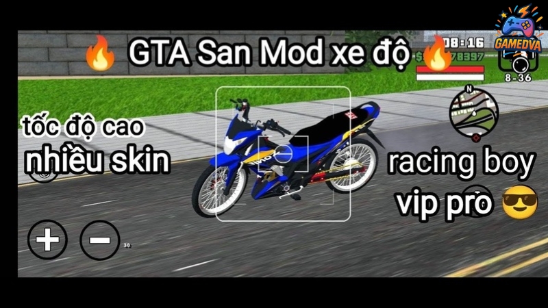 Huong Dan Cai Dat GTA San Mod Xe Do