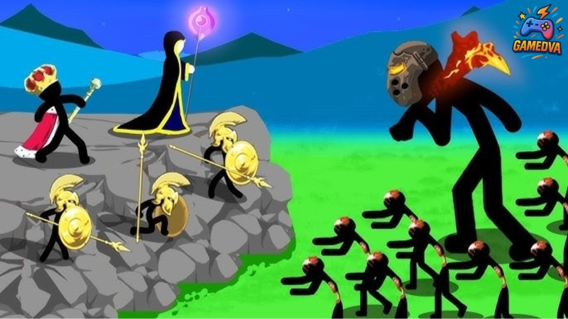 So Sanh Ban Goc Va Ban Stick War Legacy Mod
