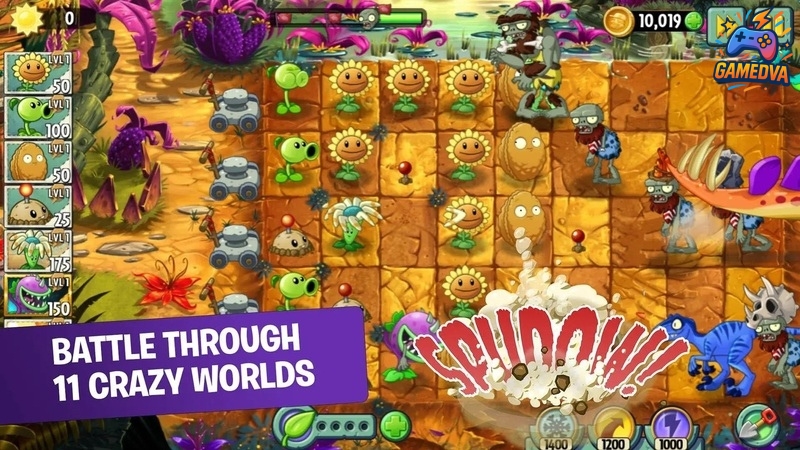 Tinh Nang Mod Trong Plants vs Zombies 2 