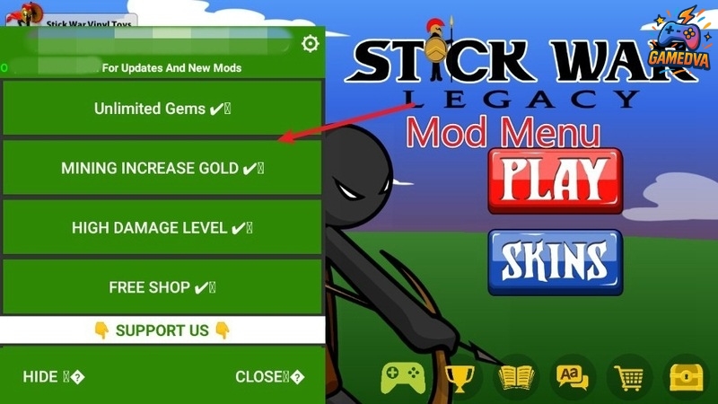 Tinh Nang Noi Bat Trong Stick War Legacy Mod