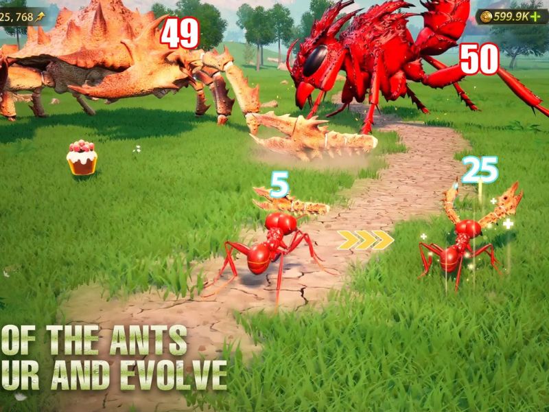 Tải Hack Ant Legion (Full Tiền, Kim Cương, MOD Menu) v7.1.183 Ant Legion Huấn luyện đội quân kiến tinh nhuệ