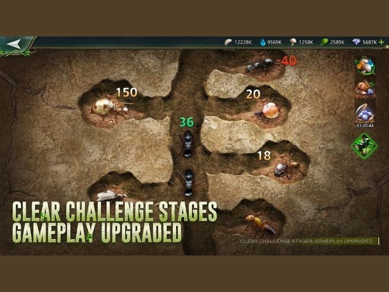Tải Hack Ant Legion (Full Tiền, Kim Cương, MOD Menu) v7.1.183 Ant Legion Khám phá thế giới kiến ngầm sống động