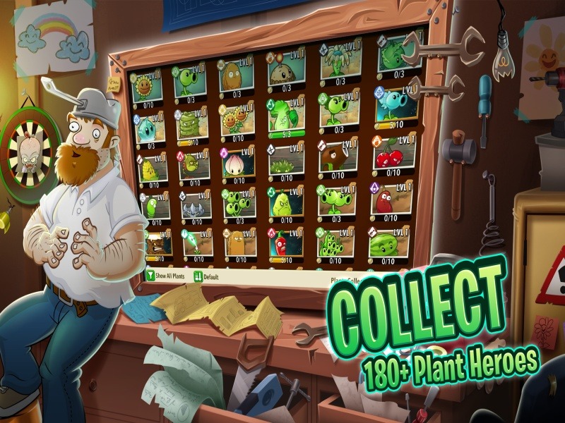 Hệ Thống Cây Trồng Đa Dạng Trong Plant Vs Zombie 2