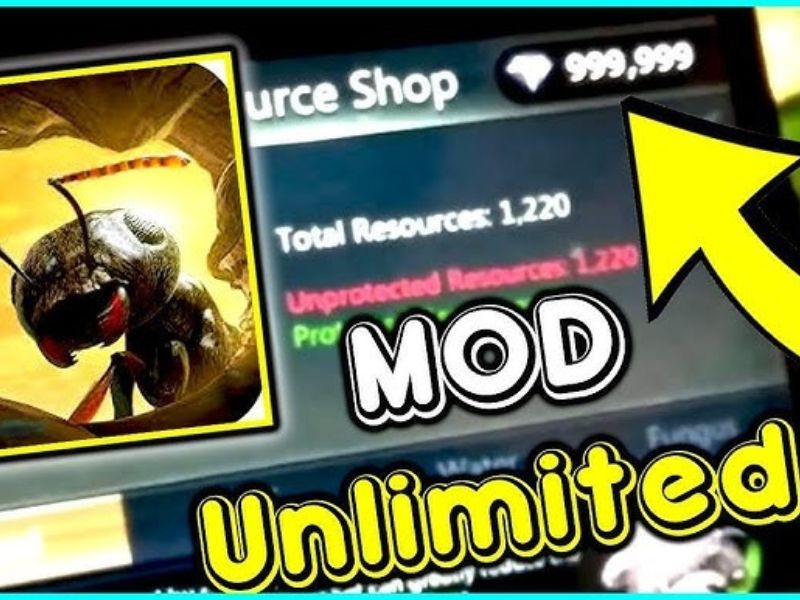Tải Hack Ant Legion (Full Tiền, Kim Cương, MOD Menu) v7.1.183 Khám Phá Tính Năng Mod Của Hack Ant Legion