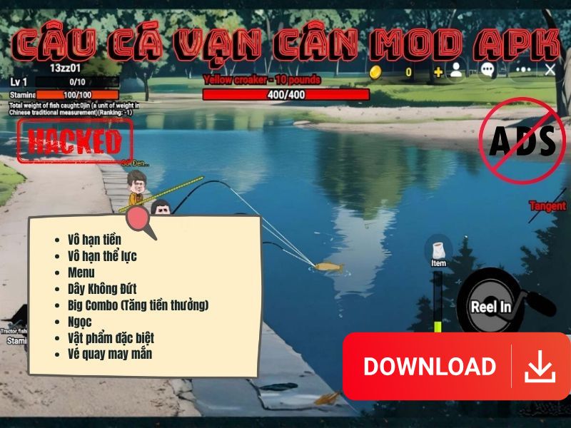 Các Tính Năng Nâng Cao Của Phiên Bản Hack Câu Cá Vạn Cân