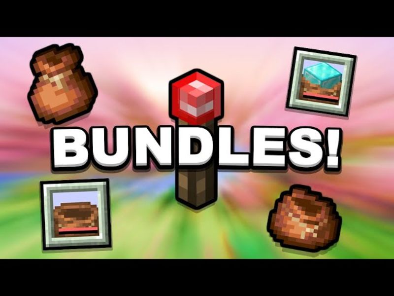 Sử Dụng Bundles Để Lưu Trữ Vật Phẩm Tuyệt Vời Trong Minecraft Patch 1.21.44 APK