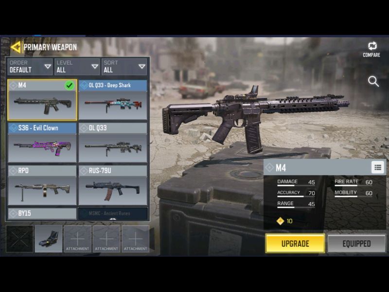 Tự do sáng tạo trang bị trong Call of Duty: Mobile Mod