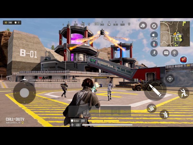 Nhịp chiến đấu nhanh chóng và gay cấn trong Call of Duty: Mobile Mod