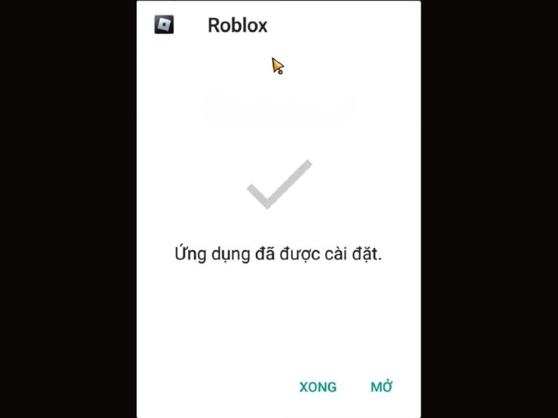 Tải Delta X Roblox (Bản VNG/QT) v2.706 Mới Nhất Cho Android Hoàn tất cài đặt các bạn nhấn Mở
