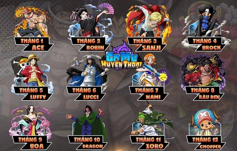 Tải Hack Gomu Huyền Thoại (Full Kim Cương) v1.0.11 Hệ Thống Tướng Và Kích Duyên Trong gomu huyền thoại