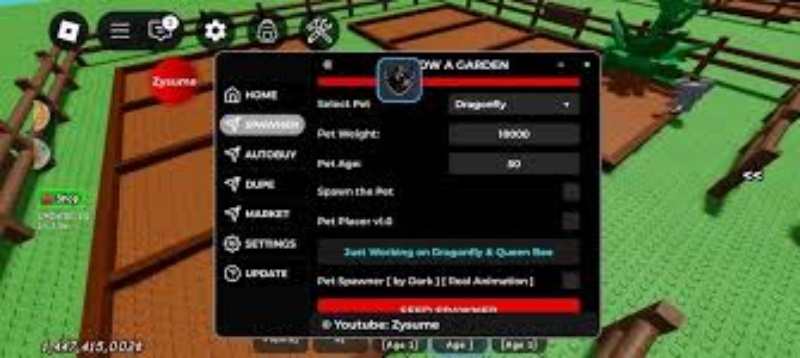 Tải Hack Grow A Garden + Script (Auto Farm, Buy, Auto Sell, Plant) v2.706 Hack Grow A Garden