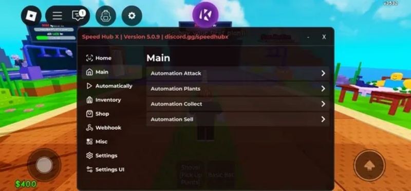 Tải Hack Plants Vs Brainrots APK + Script (Auto Farm, Collect, Buy, Plant) Hack Plants Vs Brainrots