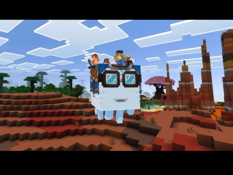 Happy Ghast trong Minecraft 1.21.92 APK