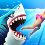 Tải Hungry Shark World Hack (Vô Hạn Tiền, Kim Cương, Menu, Bất Tử) v7.4.7 APK