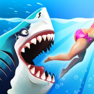 Tải Hungry Shark World Hack (Vô Hạn Tiền, Kim Cương, Menu, Bất Tử) v7.4.7 APK