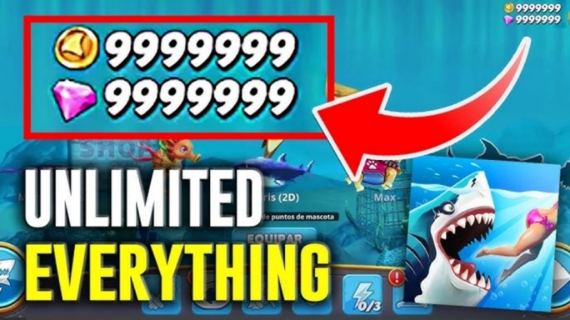 Hungry Shark World Hack