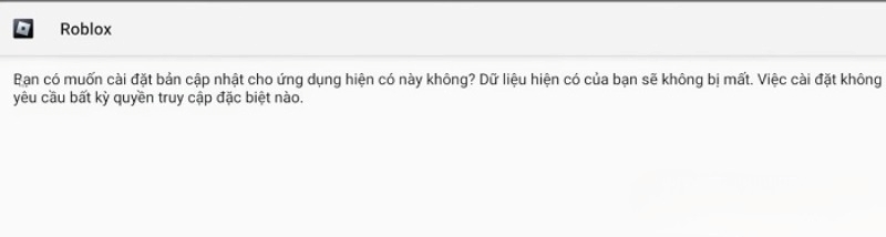 Chọn “Cài đặt” để xác nhận