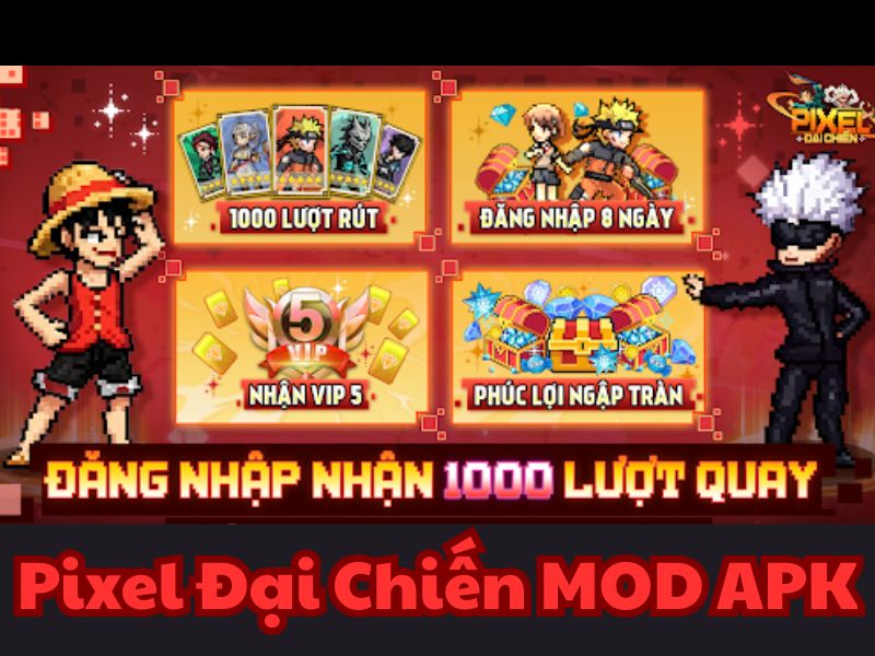 Phiên Bản Pixel Đại Chiến MOD APK Có Gì Khác Biệt?
