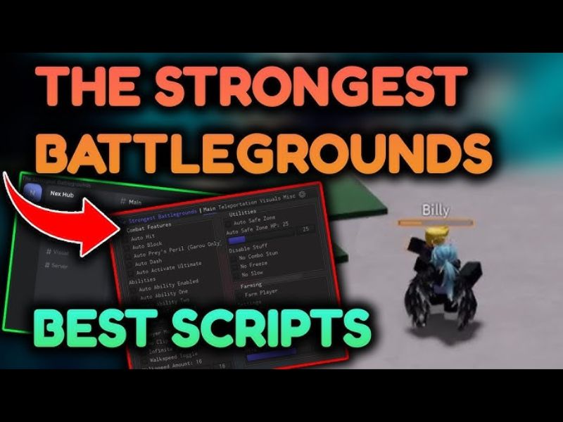 Tổng Hợp Script The Strongest Battlegrounds No Key Mới Nhất 2026 Script The Strongest Battlegrounds Là Gì?