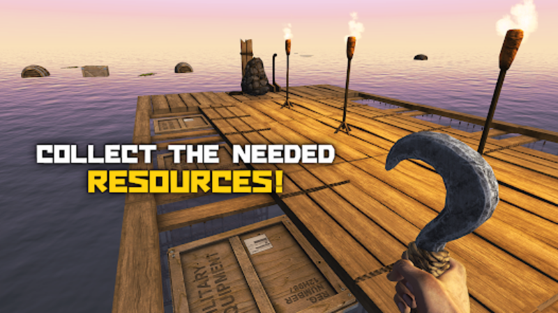 Tải Hack Survival on Raft (Vô Hạn Tiền, Mở Khóa, Menu) v368 APK Hack Survival on Raft