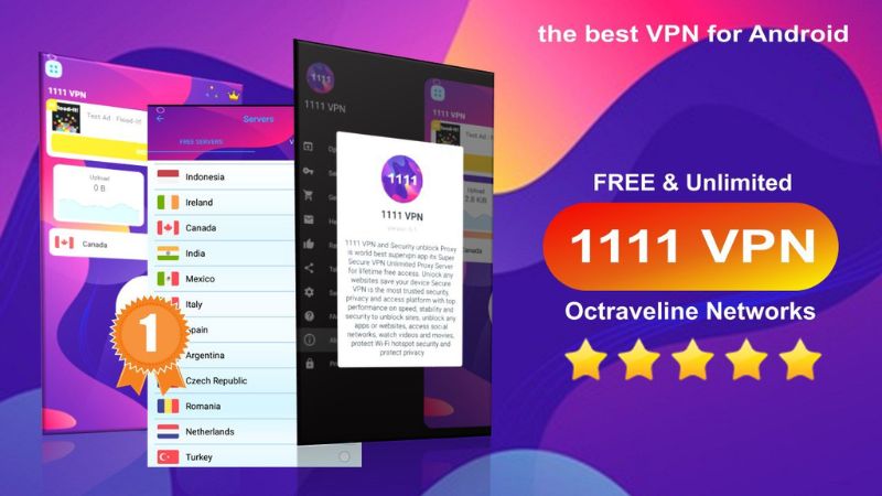 Giới Thiệu 1111 APK – Ứng Dụng VPN Tăng Tốc & Bảo Mật Được Ưa Chuộng
