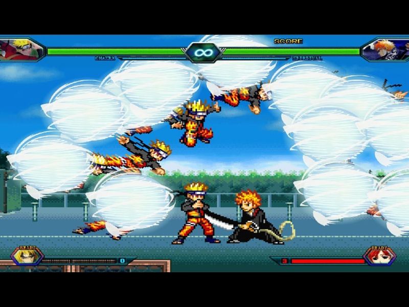 Lối chơi dễ làm quen nhưng khó thành thạo trong Bleach Vs Naruto APK