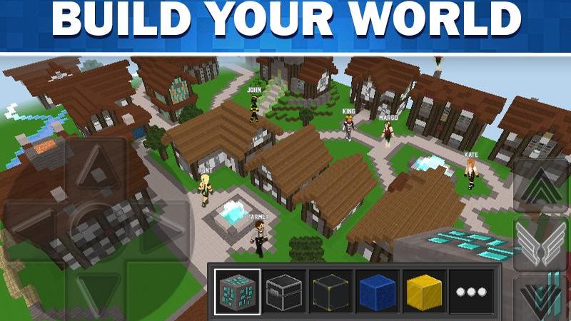 Xây dựng công trình theo phong cách cá nhân trong Block World 3D APK