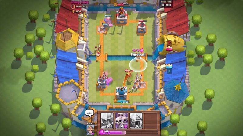 Xây dựng bộ bài, chiến đấu, chiến thắng trong Clash Royale APK
