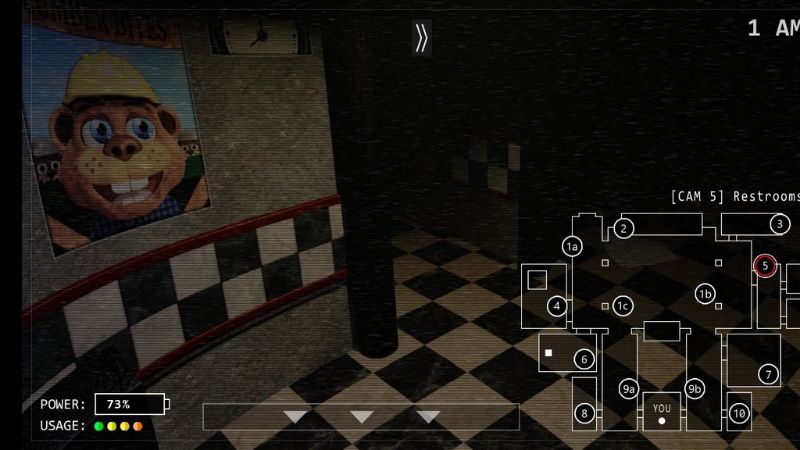 Cốt truyện được kể gián tiếp trong Five Nights at Freddy's APK