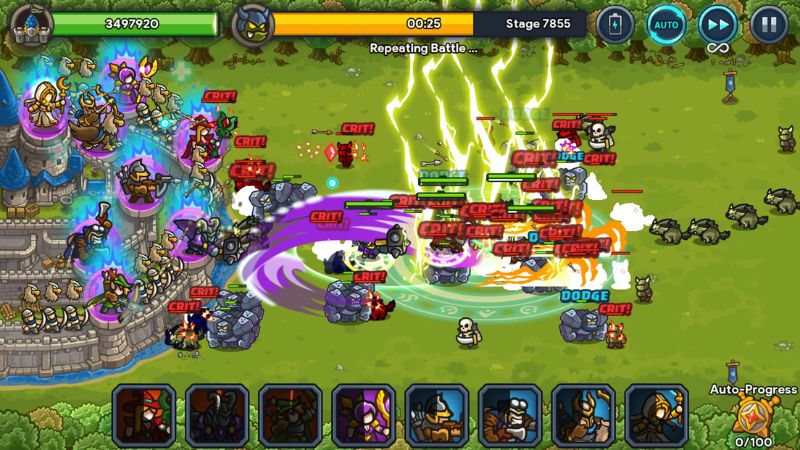 Tải Hack Idle Kingdom Defense (Vô Hạn Tiền, Kim Cương) v1.3.14 Lối chơi thủ thành kết hợp idle linh hoạt trong Hack Idle Kingdom Defense