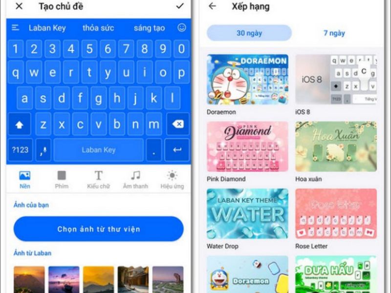 Tải Laban Key APK + Mod (Premium) v25.10.01 Miễn Phí Chủ đề bàn phím đẹp mắt, tự thiết kế cá nhân trong Laban Key APK