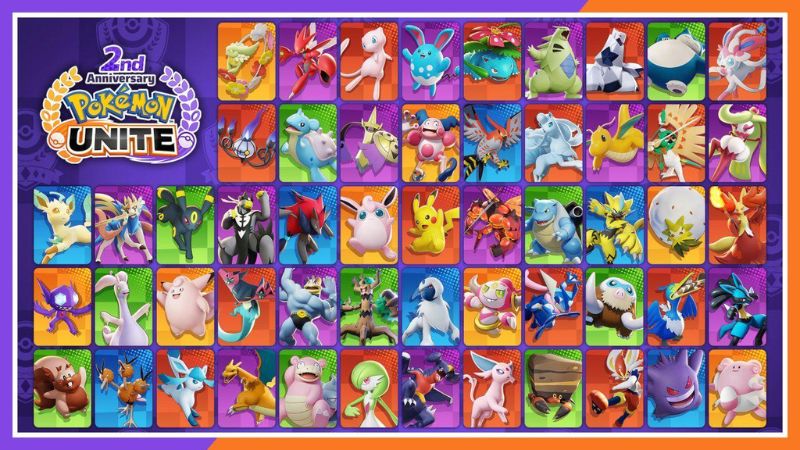 Dàn Pokémon đa dạng với vai trò rõ ràng trong Pokemon Unite APK