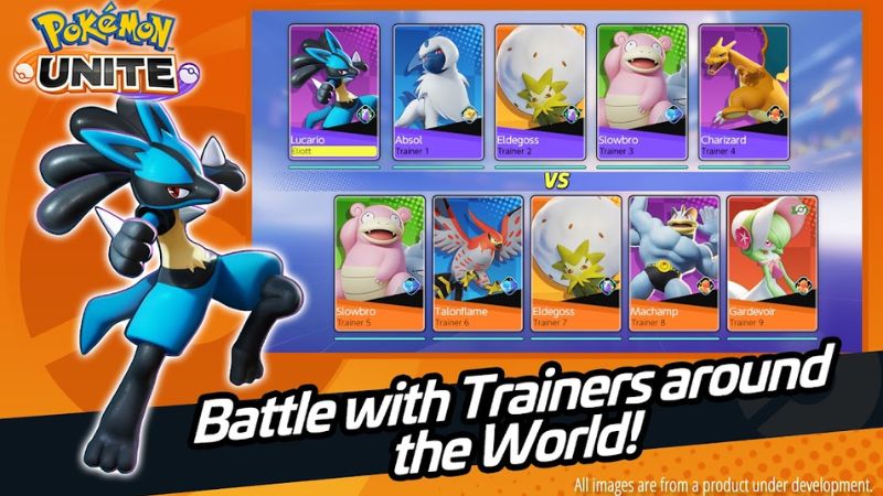 Chế độ xếp hạng cạnh tranh hấp dẫn trong Pokemon Unite APK