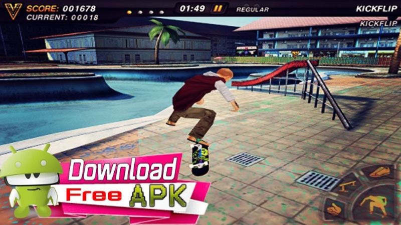 Đồ họa và âm thanh chân thực trong True Skate Mod APK
