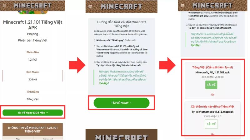 huong dan cai dat minecraft tieng viet 4