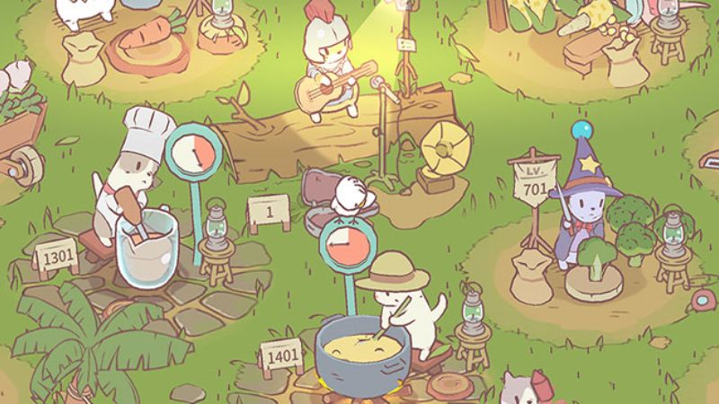 Trải nghiệm gameplay thư giãn trong Mèo Và Súp Mod 