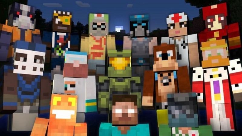 Cập nhật thêm nhiều Skins mới trong phòng thay đồ trong Minecraft 26.10.21