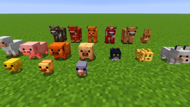 Cải thiện hình ảnh và hành vi của Baby Mob trong Minecraft 26.10.24