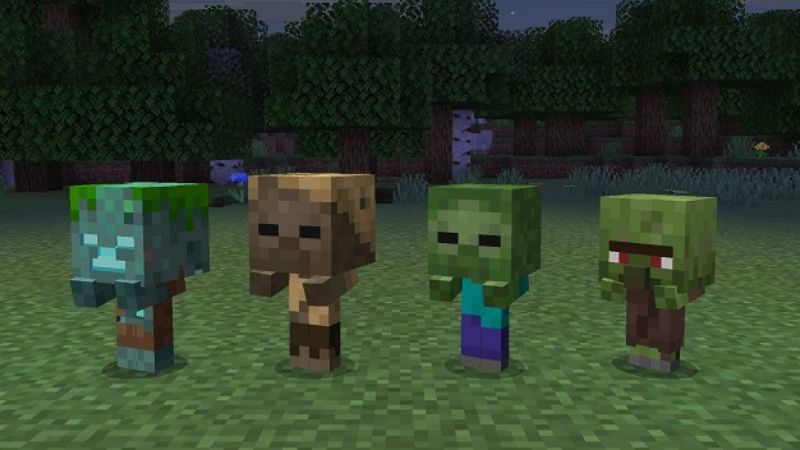 Giảm kích thước đầu cho Baby Mob trong Minecraft 26.10.25 
