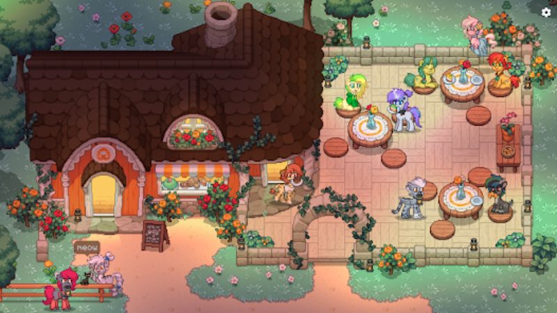 Tải Pony Town APK v1.3-2387 Miễn Phí Cho Android Đồ họa Pixel Art đáng yêu trong game trong Pony Town APK