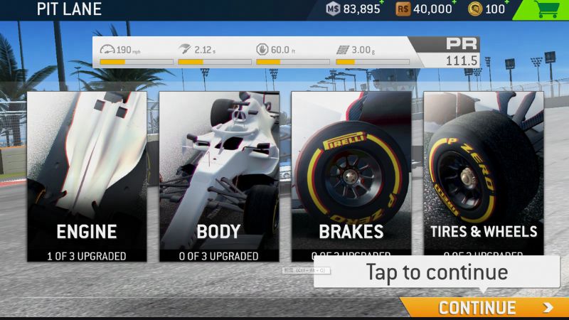Đồ họa và âm thanh trong Real Racing 3 Mod APK 