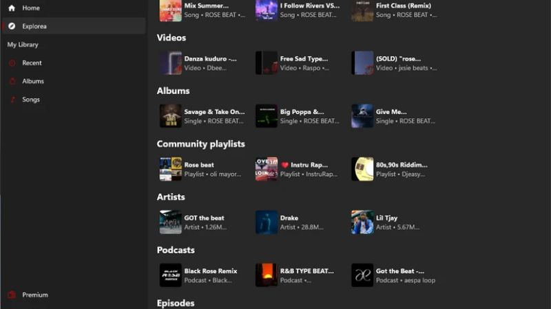 Đặc Quyền Từ Phiên Bản Ymusic Premium Apk